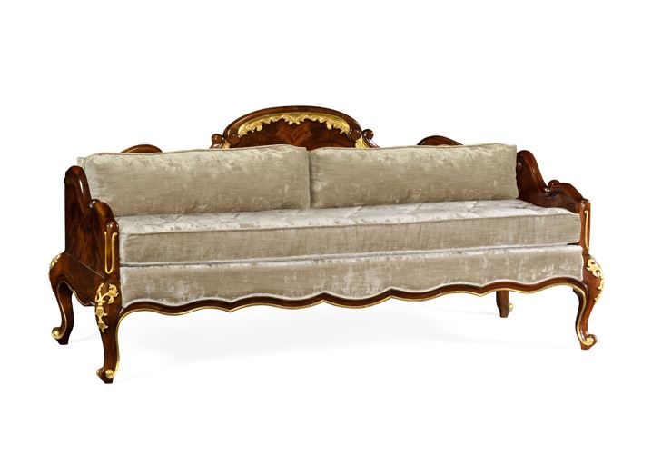 Gilded Carving Bedroom Bench