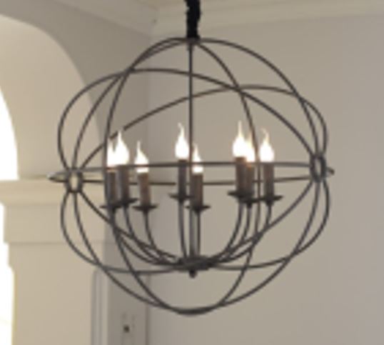 Iron Chandelier